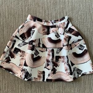 H&M printed circle skirt